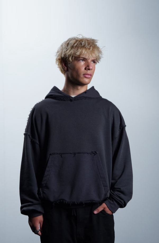 SHARED VISION HOODIE dark gray