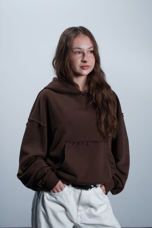 SHARED VISION HOODIE brown