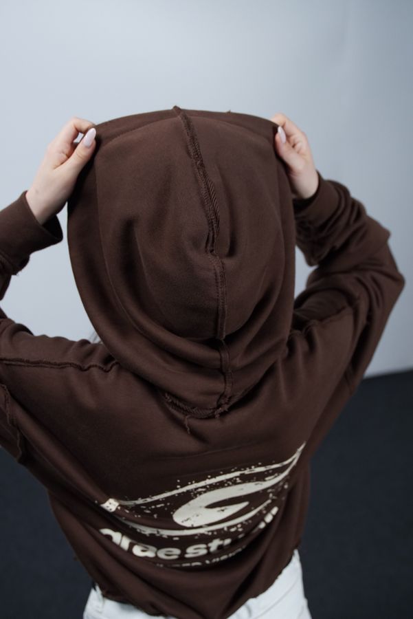 SHARED VISION HOODIE brown