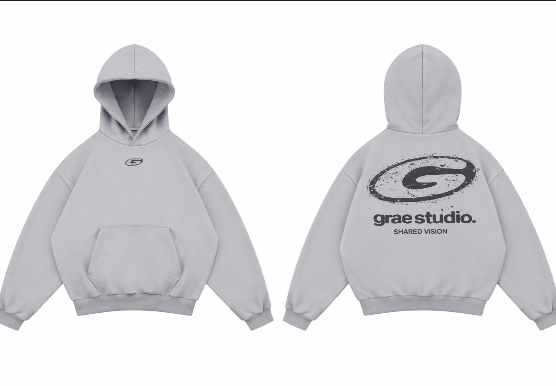 SHARED VISION HOODIE gray